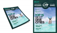 Обложка журнала SCUBA DIVING HOLIDAYS