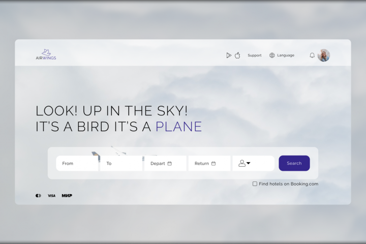 Сервис продажи авиабилетов AirWings