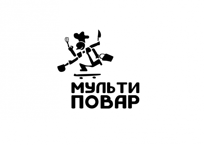 Логотип для службы доставки Мультиповар