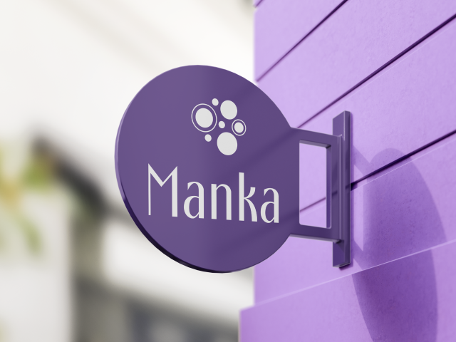 логотип для косметического бренда Manka