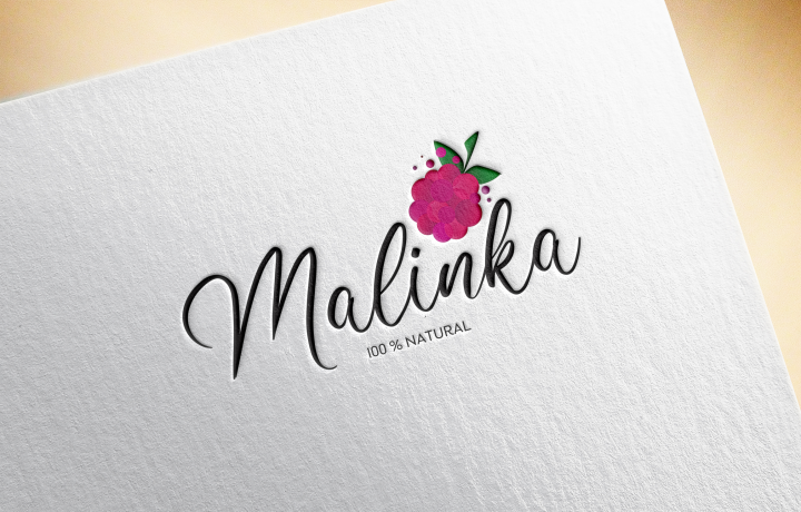 Логотип Малинка