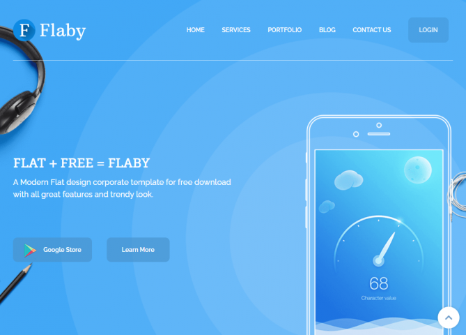 Верстка корпоративного сайта