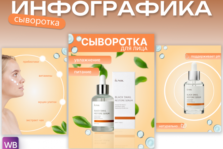 Карточка для WB/Инфографика