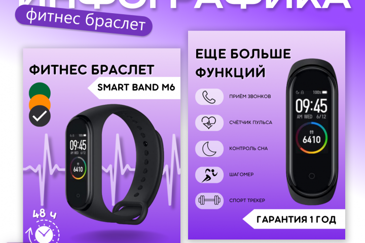 Карточка для WB/Инфографика