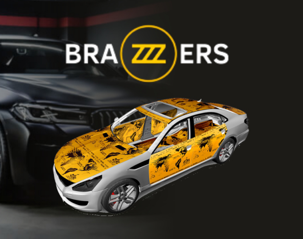 Разработка одностраничного веб-сайта для компании "Brazzzers"