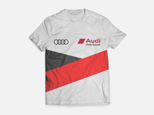Разработка клубных футболок для Audi Club