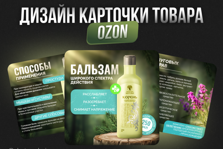 Дизайн инфографики для OZON №2