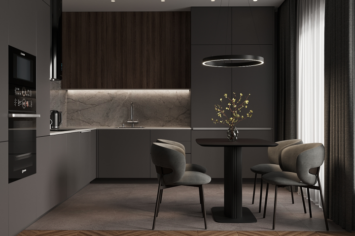 Кухня-гостиная