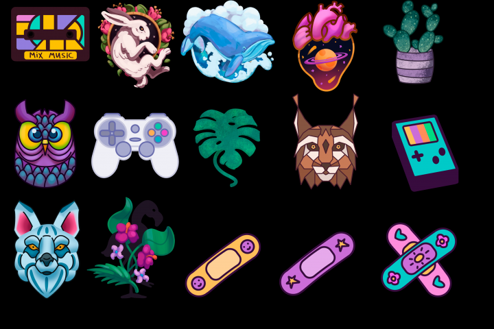 Sticker pack 1.