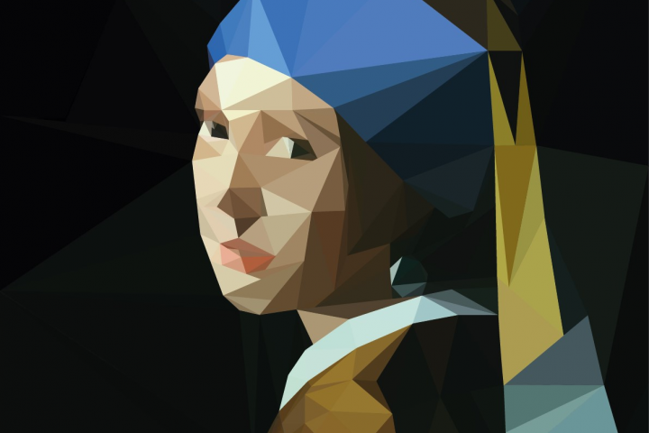 Иллюстрация Low Poly