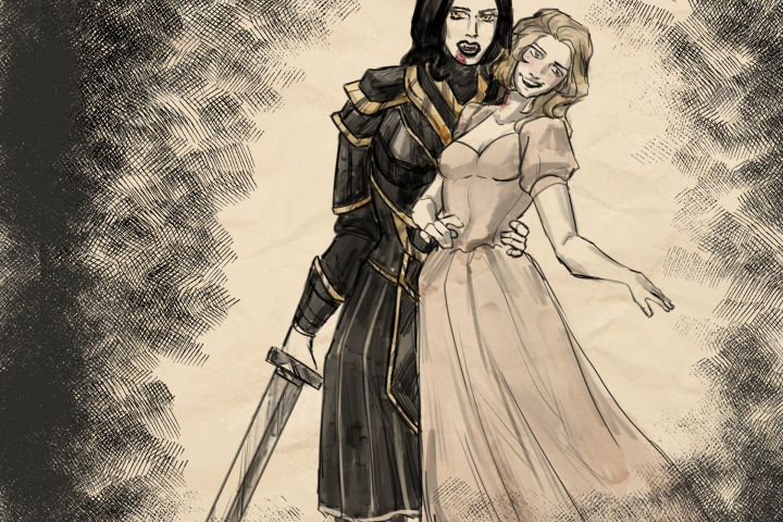 книжный арт к игре