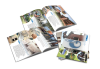 Буклеты для санатория "Нива"