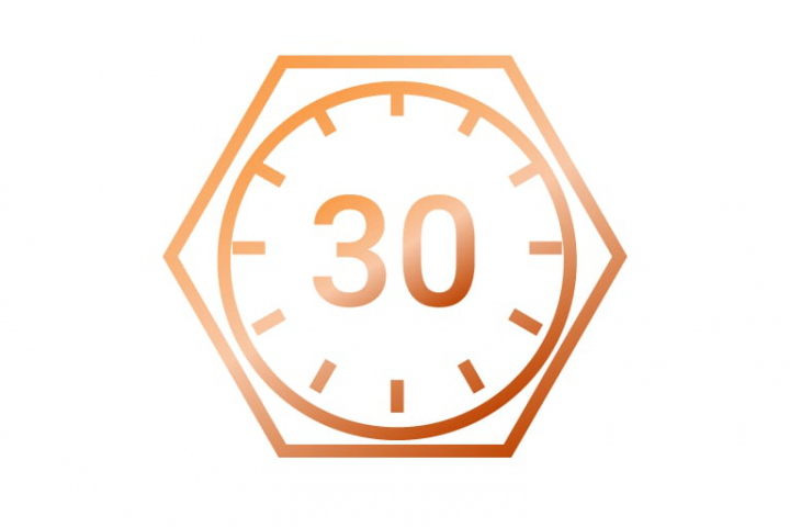 Векторная иконка «30 секунд»