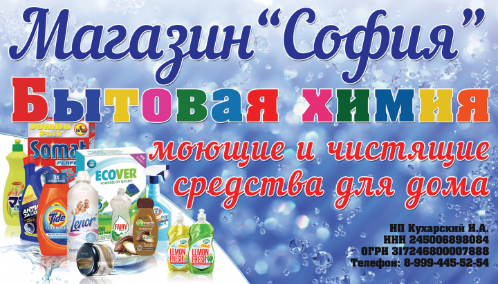 София - бытовая химия