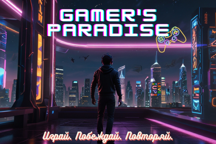 Баннер для геймерского канала