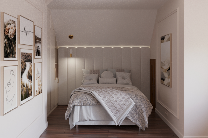 Визуализация спальни