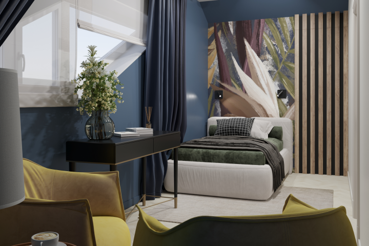 Визуализация спальни