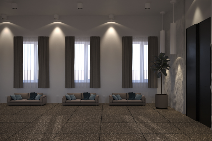 Интерьер комнаты ожидания