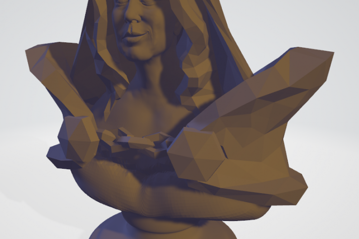 Стилизованный бюст