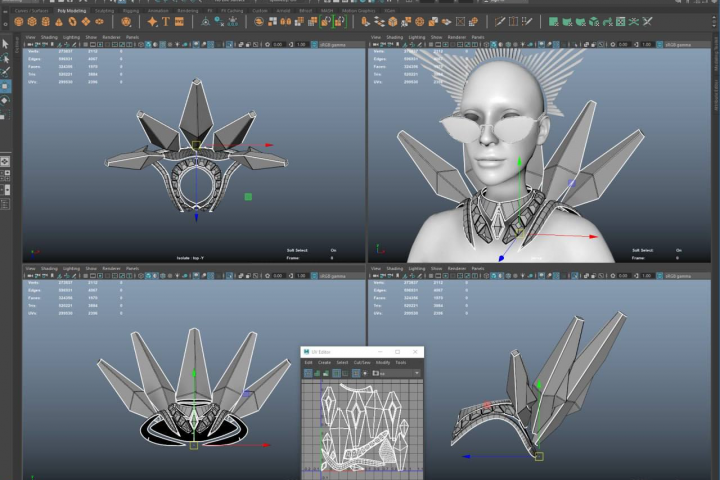 Моделирование деталей одежды
