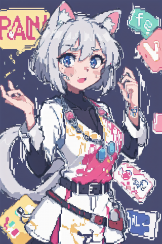 pixel-neko