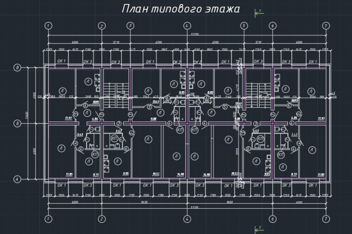 План этажа