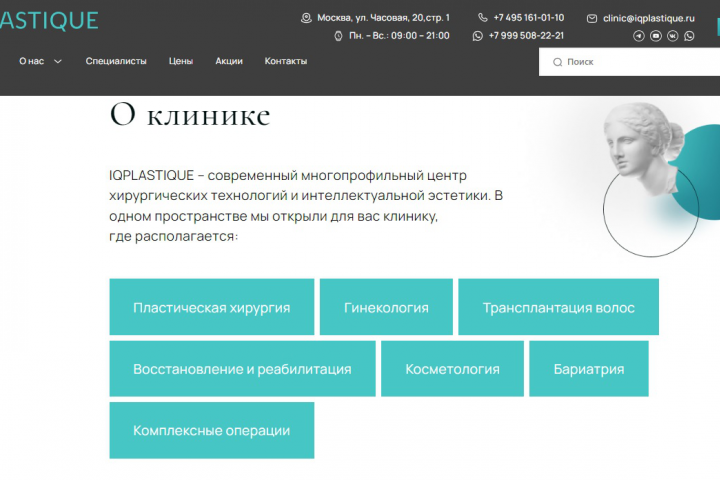Перевод сайта IQPLASTIQUE