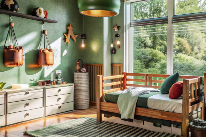 Интерьер спальной комнаты