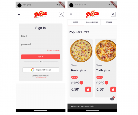 Shopping app
