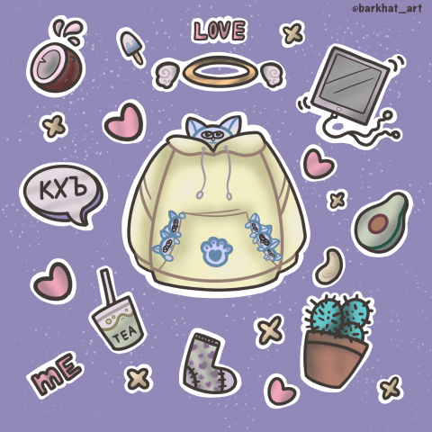 Стикер-пак “Love”