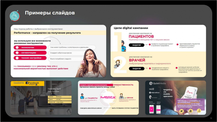 Разработка презентации