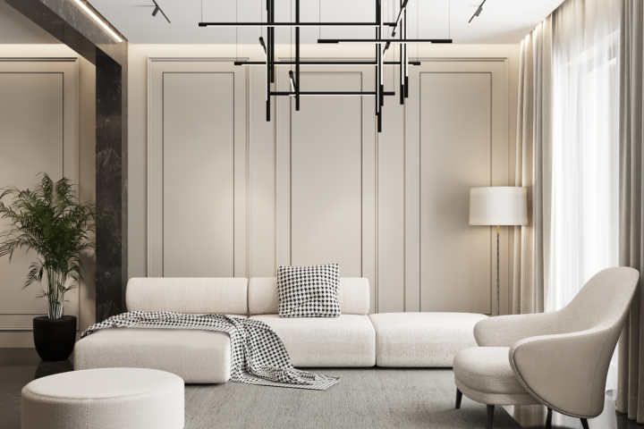 Визуализация интерьера квартиры в Ташкенте (Без рабочки)