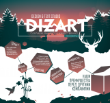 Лендинг для арт-студии