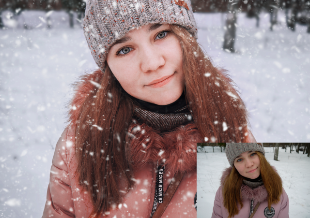 Легкая ретушь