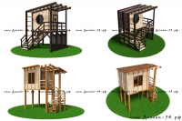 Детские "домики на дереве"
