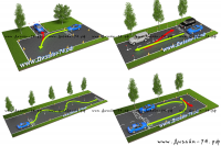 Моделирование автодрома ГИБДД