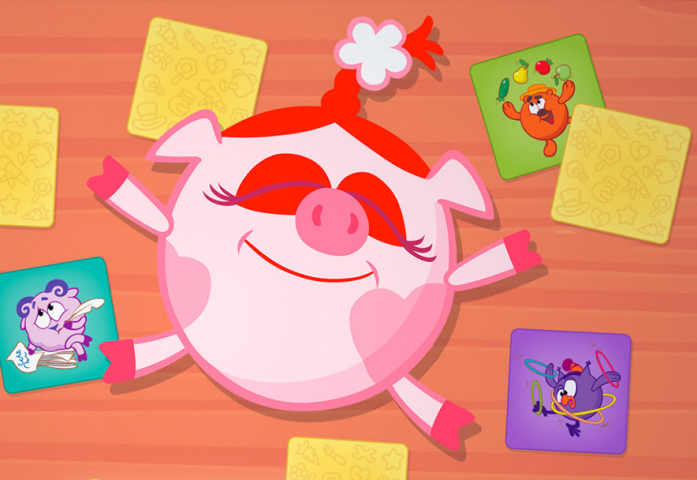 Разработка мини-игр для web-платформы по вселенной Смешариков