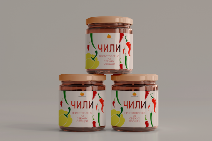 Дизайн этикетки для консервированной продукции