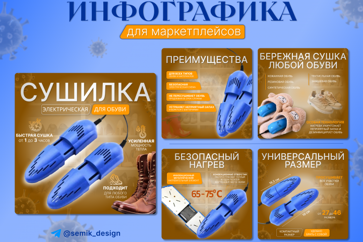 Дизайн карточек товара