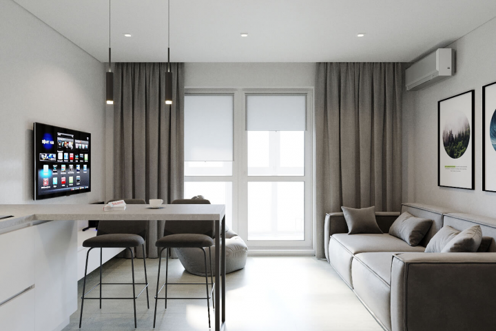 студия 27 кв.м