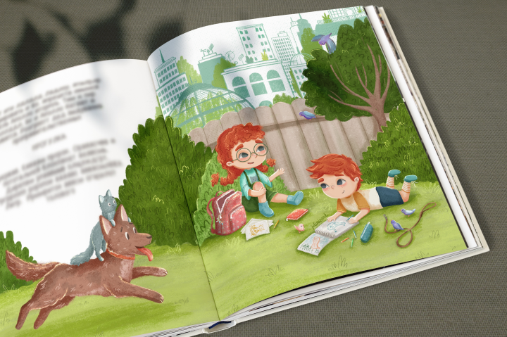 Иллюстрация для книги