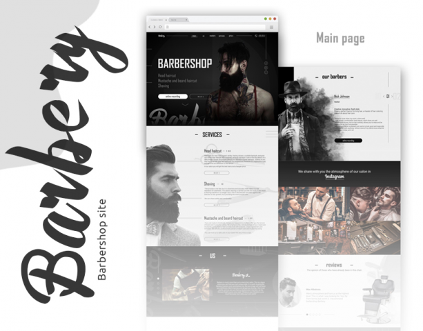 Barbery Barbershop site