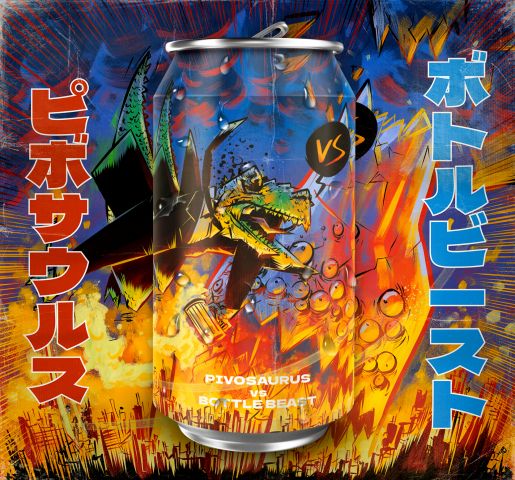 Pivozaurus vs Bottle Beast