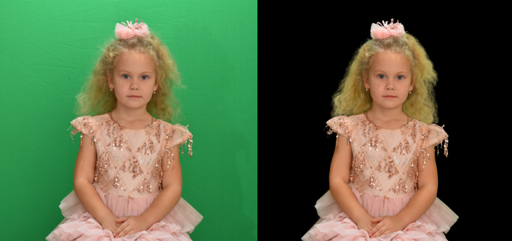 Обтравка пушистых волос