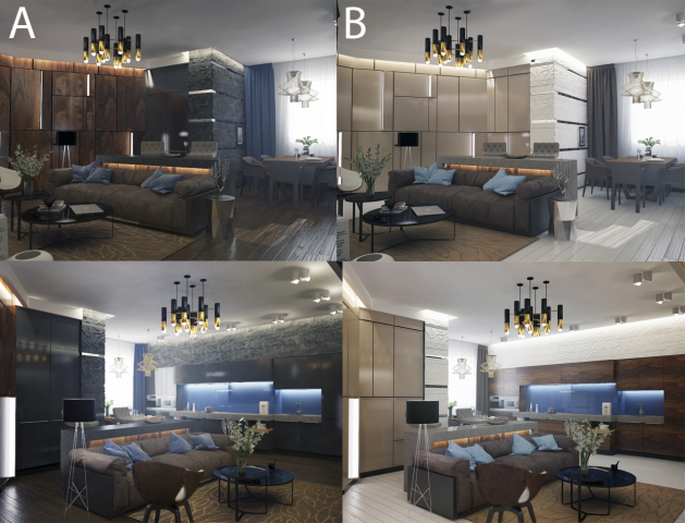 Ретушь помещений