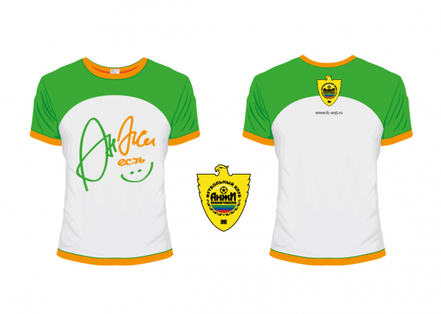 Дизайн футболок для ФК Анжи