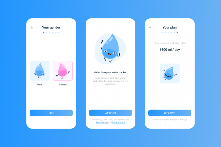 Трекер Воды