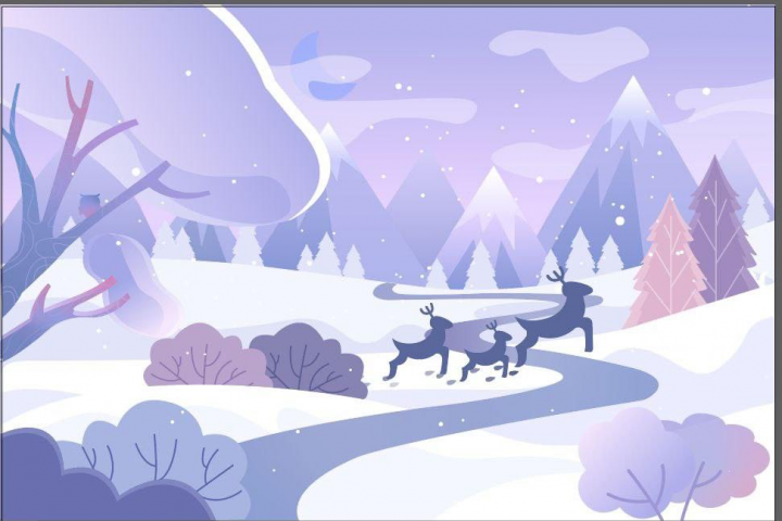 Зимний лес