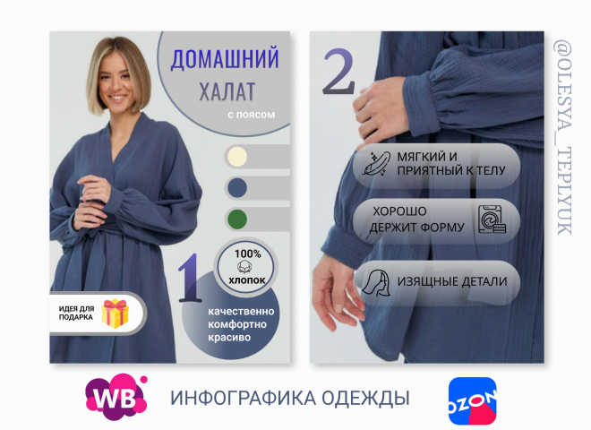 ИНФОГРАФИКА для одежда