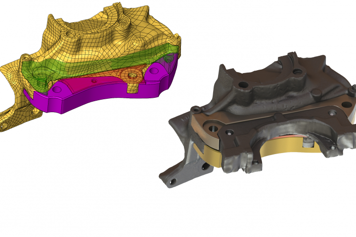 Реверс инжиниринг суппорта тормозной системы